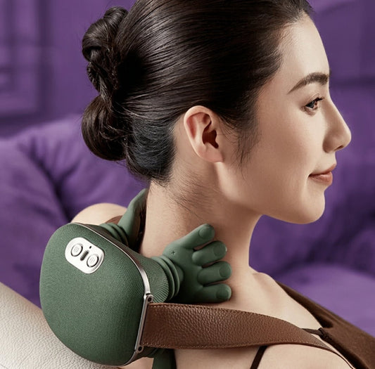 Portable, Bionic Heated Neck and Back Massager Bezmo