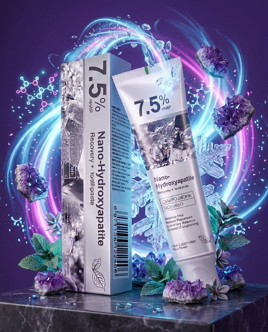 7.5% Nano Hydroxyapatite Fluoride Toothpaste for Teeth Whitening Bezmo