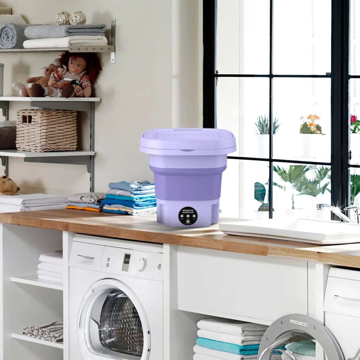 Foldable Mini Washing Machine bezmo