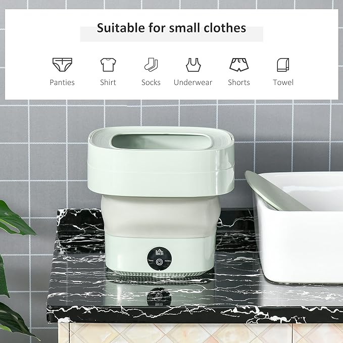 Foldable Mini Washing Machine bezmo