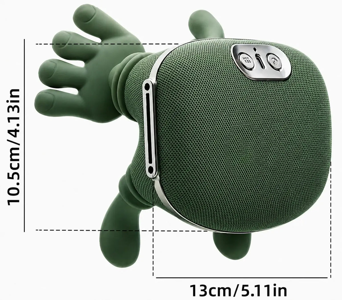 Portable, Bionic Heated Neck and Back Massager