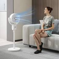10" 3-Way Convertible Air Circulator Pedestal Fan – 75W High-Velocity Cooling